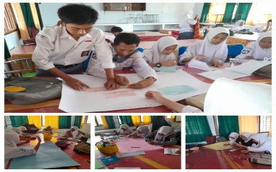 Kelas X Fase E SMKS CITRA PARIWISATA melaksanakan P5 Kurikulum Merdeka dengan tema: Kearifan Lokal